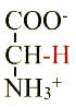formule de l'acide aminé glycine