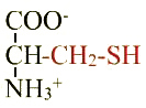 formule de l'acide aminé cystéine