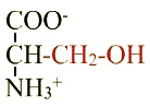 formule de l'acide aminé sérine