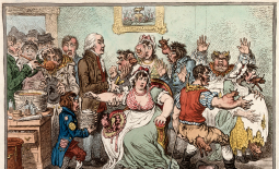 Edward Jenner vaccinant des patients contre la variole
