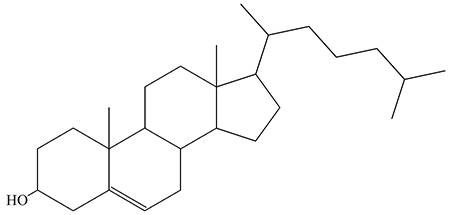 Structure du cholestérol